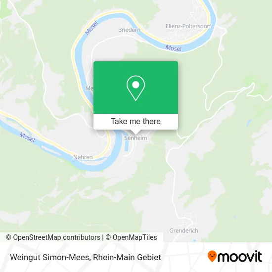Карта Weingut Simon-Mees