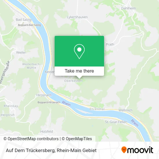 Карта Auf Dem Trückersberg