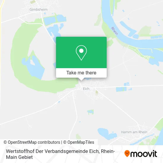 Карта Wertstoffhof Der Verbandsgemeinde Eich