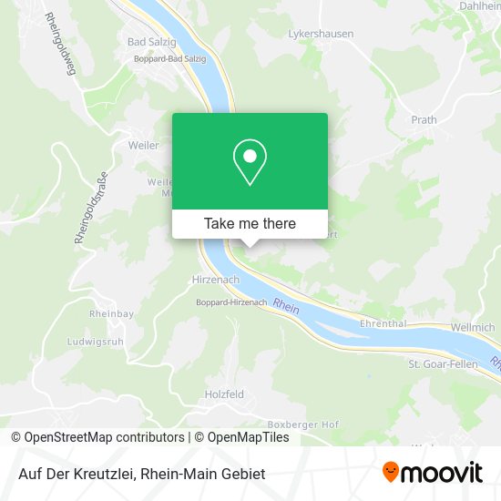 Карта Auf Der Kreutzlei