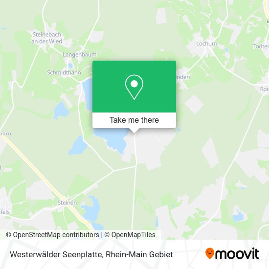 Карта Westerwälder Seenplatte