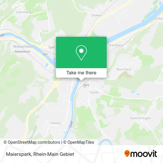 Карта Maierspark