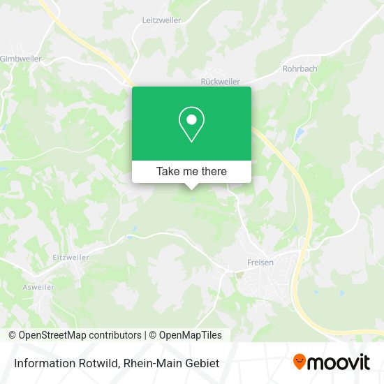 Карта Information Rotwild