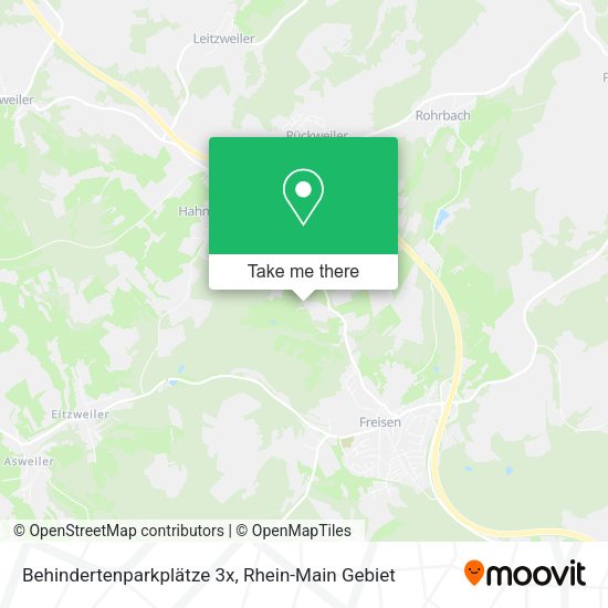 Карта Behindertenparkplätze 3x