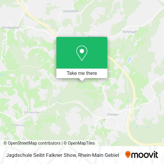 Карта Jagdschule Seibt Falkner Show