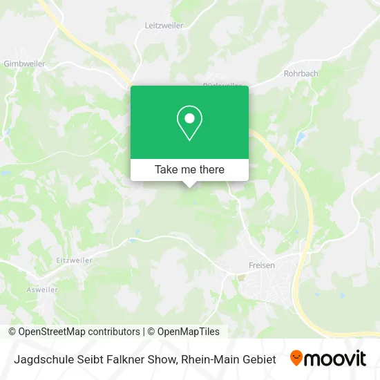 Карта Jagdschule Seibt Falkner Show