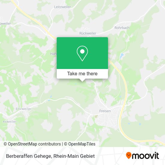 Карта Berberaffen Gehege