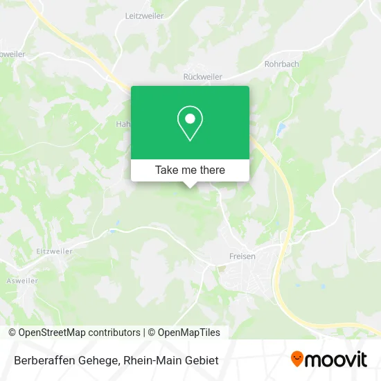 Карта Berberaffen Gehege