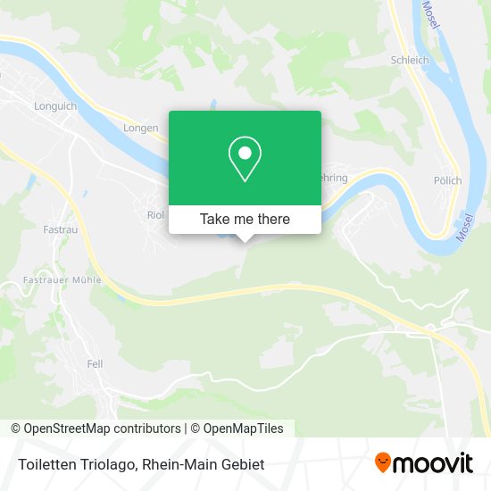 Карта Toiletten Triolago