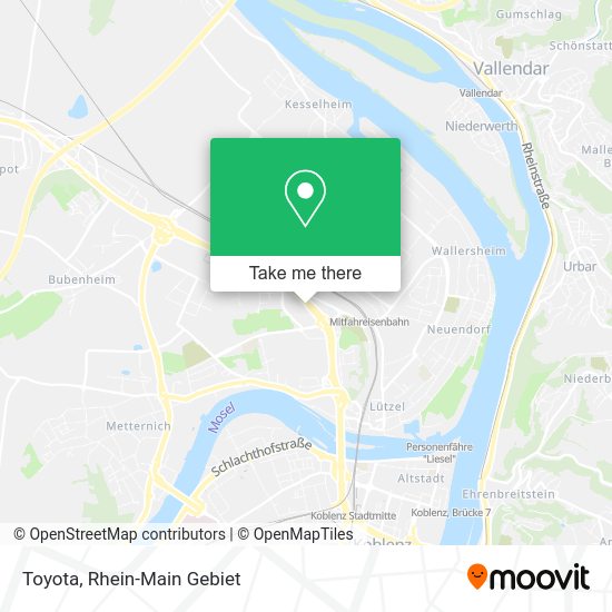 Карта Toyota