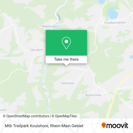 Карта Mtb Trailpark Koulshore