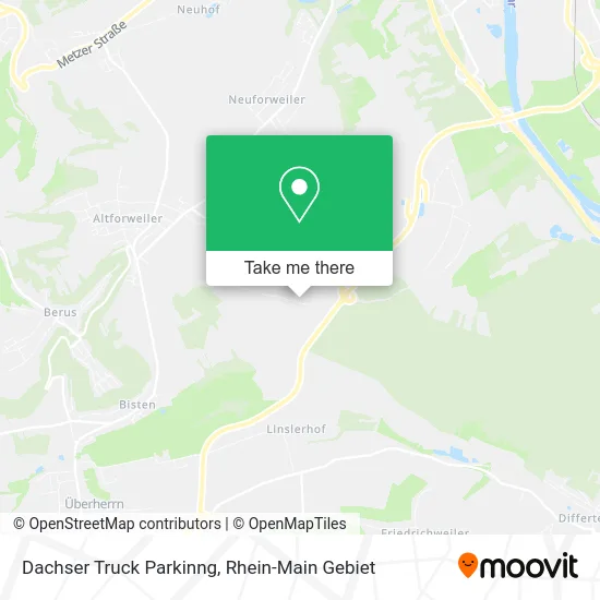 Карта Dachser Truck Parkinng