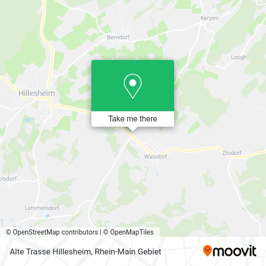 Карта Alte Trasse Hillesheim