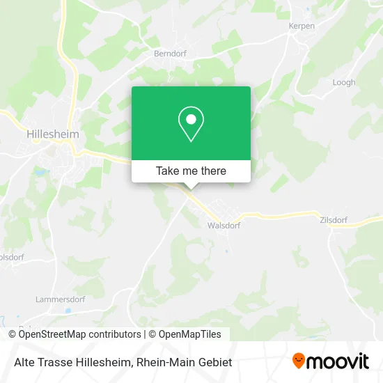 Карта Alte Trasse Hillesheim