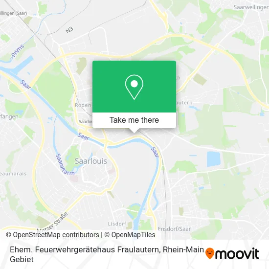 Карта Ehem. Feuerwehrgerätehaus Fraulautern