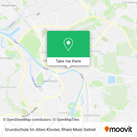 Карта Grundschule Im Alten Kloster