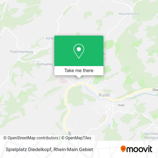 Карта Spielplatz Diedelkopf