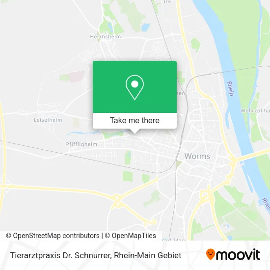 Карта Tierarztpraxis Dr. Schnurrer