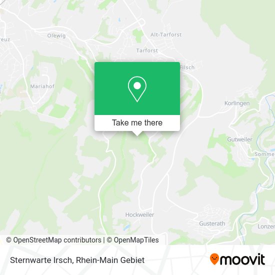 Карта Sternwarte Irsch