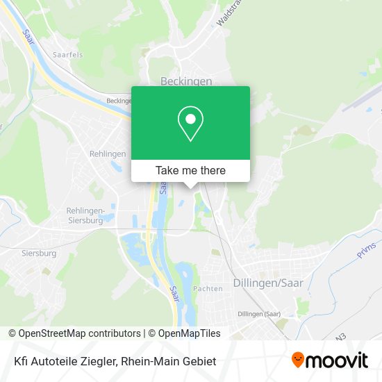 Карта Kfi Autoteile Ziegler