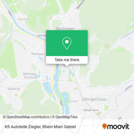 Карта Kfi Autoteile Ziegler