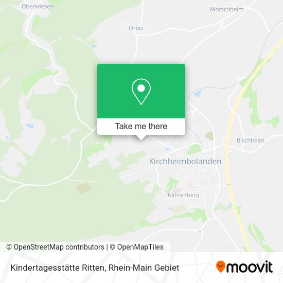 Карта Kindertagesstätte Ritten