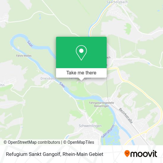 Карта Refugium Sankt Gangolf