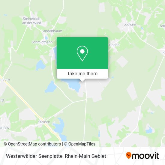 Карта Westerwälder Seenplatte
