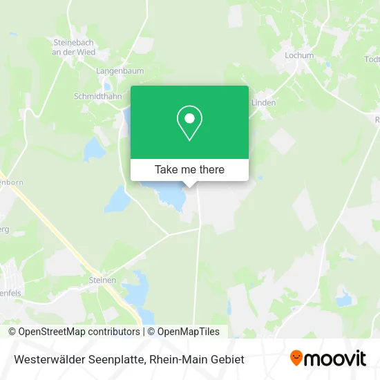 Карта Westerwälder Seenplatte