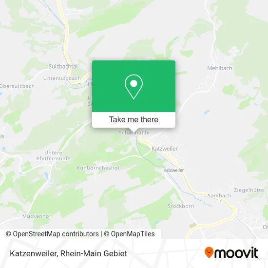 Карта Katzenweiler