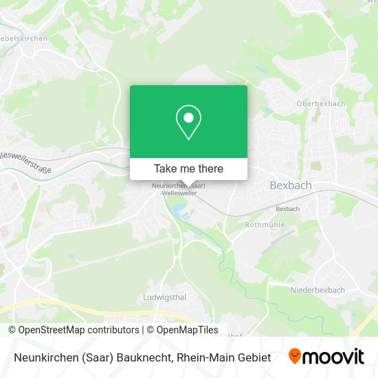 Карта Neunkirchen (Saar) Bauknecht