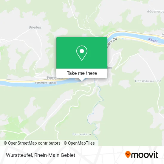 Wurstteufel map