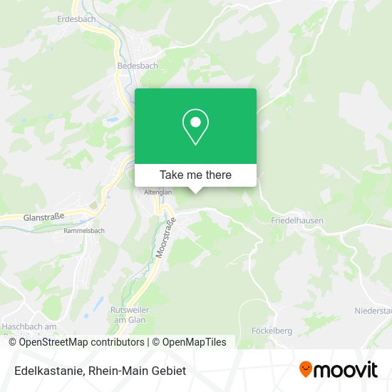 Карта Edelkastanie