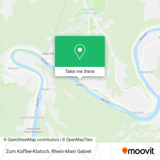 Карта Zum Kaffee-Klatsch