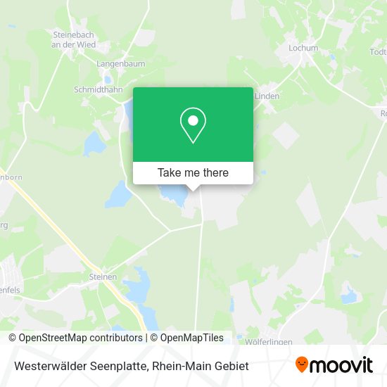 Карта Westerwälder Seenplatte
