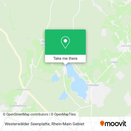 Карта Westerwälder Seenplatte