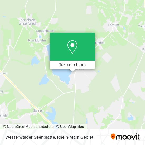 Карта Westerwälder Seenplatte