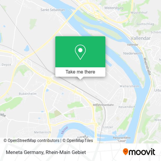 Карта Meneta Germany