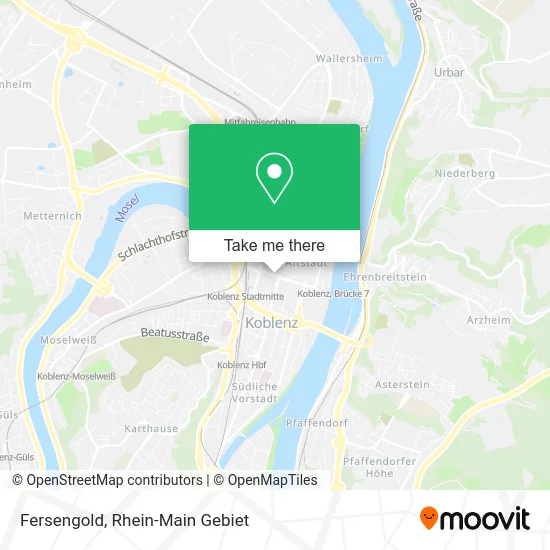 Fersengold map