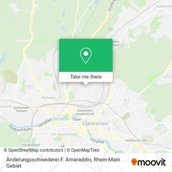 Карта Änderungsschneiderei F. Amaraddio