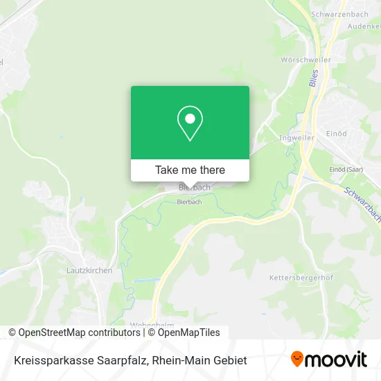 Карта Kreissparkasse Saarpfalz
