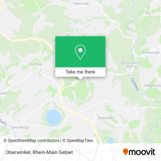 Карта Oberwinkel