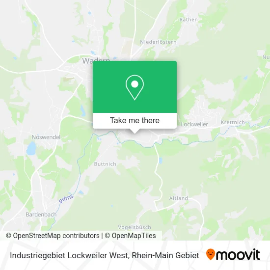 Карта Industriegebiet Lockweiler West