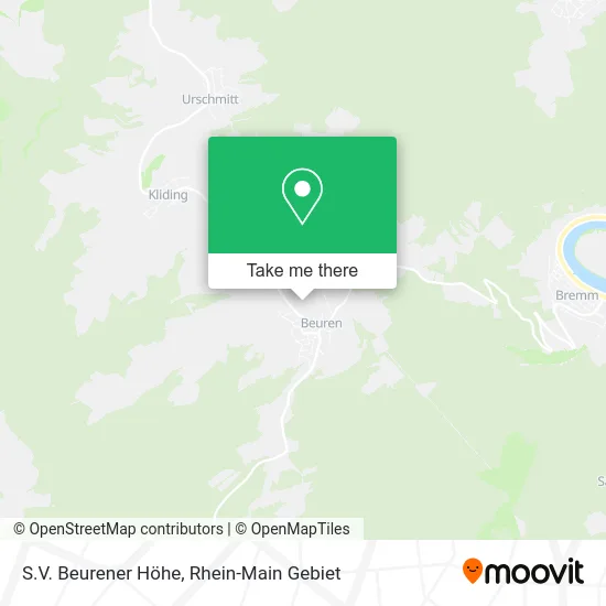 Карта S.V. Beurener Höhe