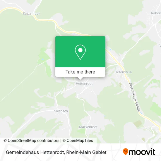 Карта Gemeindehaus Hettenrodt