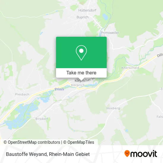 Карта Baustoffe Weyand