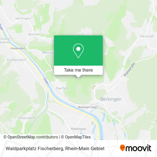 Карта Waldparkplatz Fischerberg