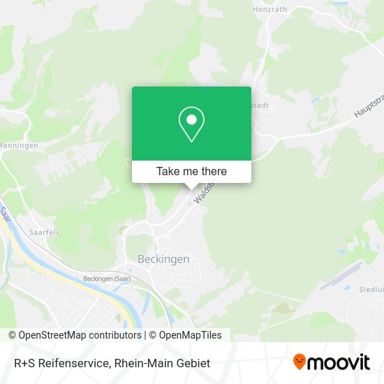 Карта R+S Reifenservice
