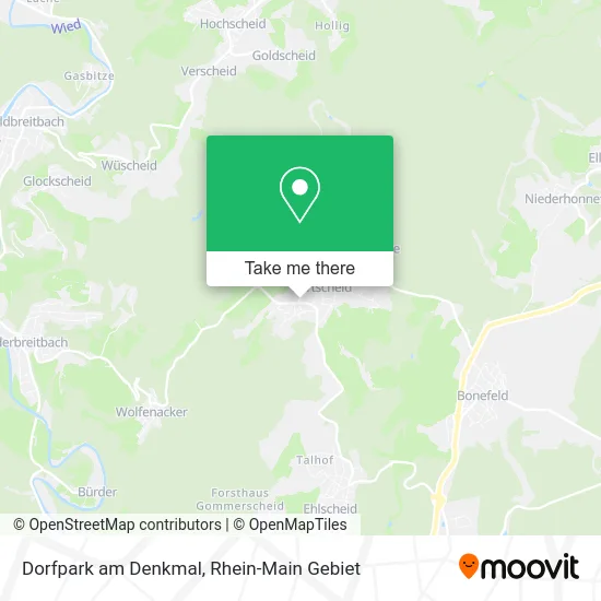 Карта Dorfpark am Denkmal
