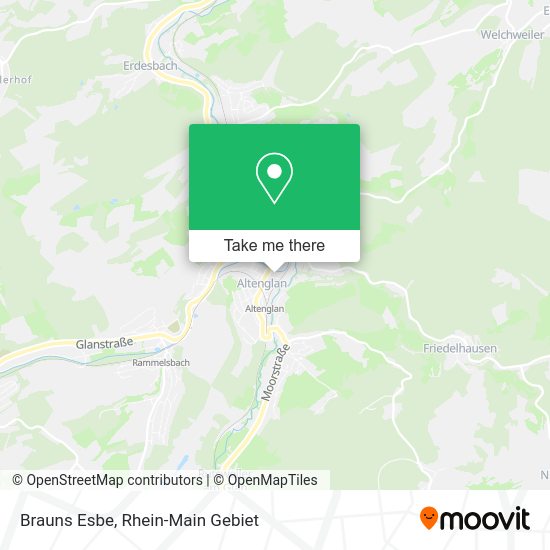Карта Brauns Esbe